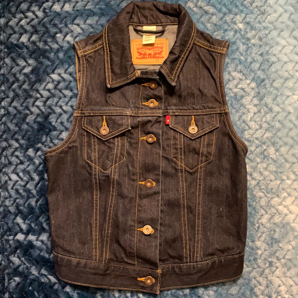 Levi denim vest